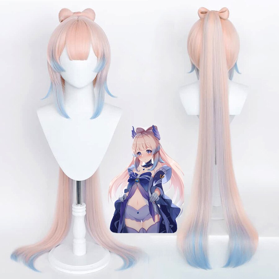  Genshin Impact Cosplay Kokomi  ũ  ȥ    Genshin Impact Cosplay Hair Women ҷ Ƽ 